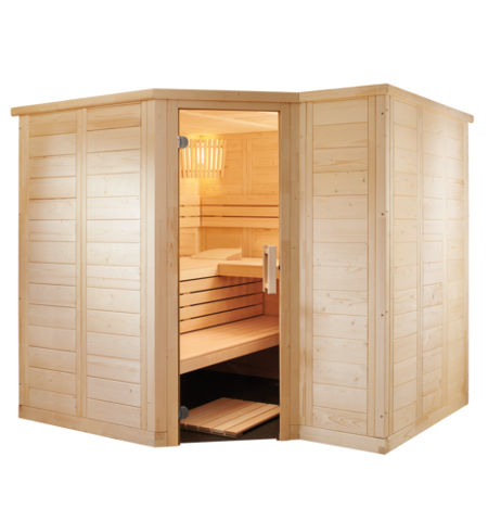 Massivholzsaunen im Angebot von MAG Wellnesskonzepte – Baureihe Polaris