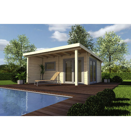 Gartensauna Bella 1 von MAG Wellnesskonzepte – Realisieren Sie sich mit dem Bella Saunahaus Ihren persönlichen Gartentraum